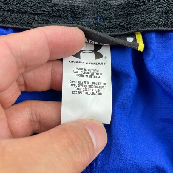 Under ARMOUR UA Track Pants Men Extra Large XL Blue Activewear New With Tags - Picture 7 of 16